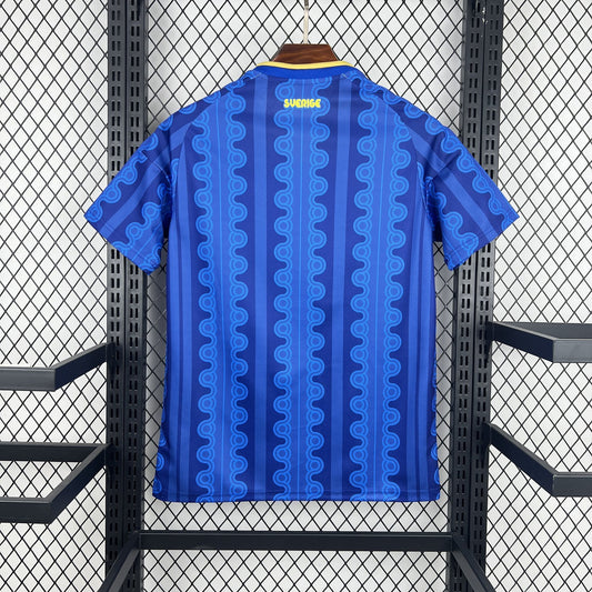 2026 Camiseta Suecia Visita Fan Version