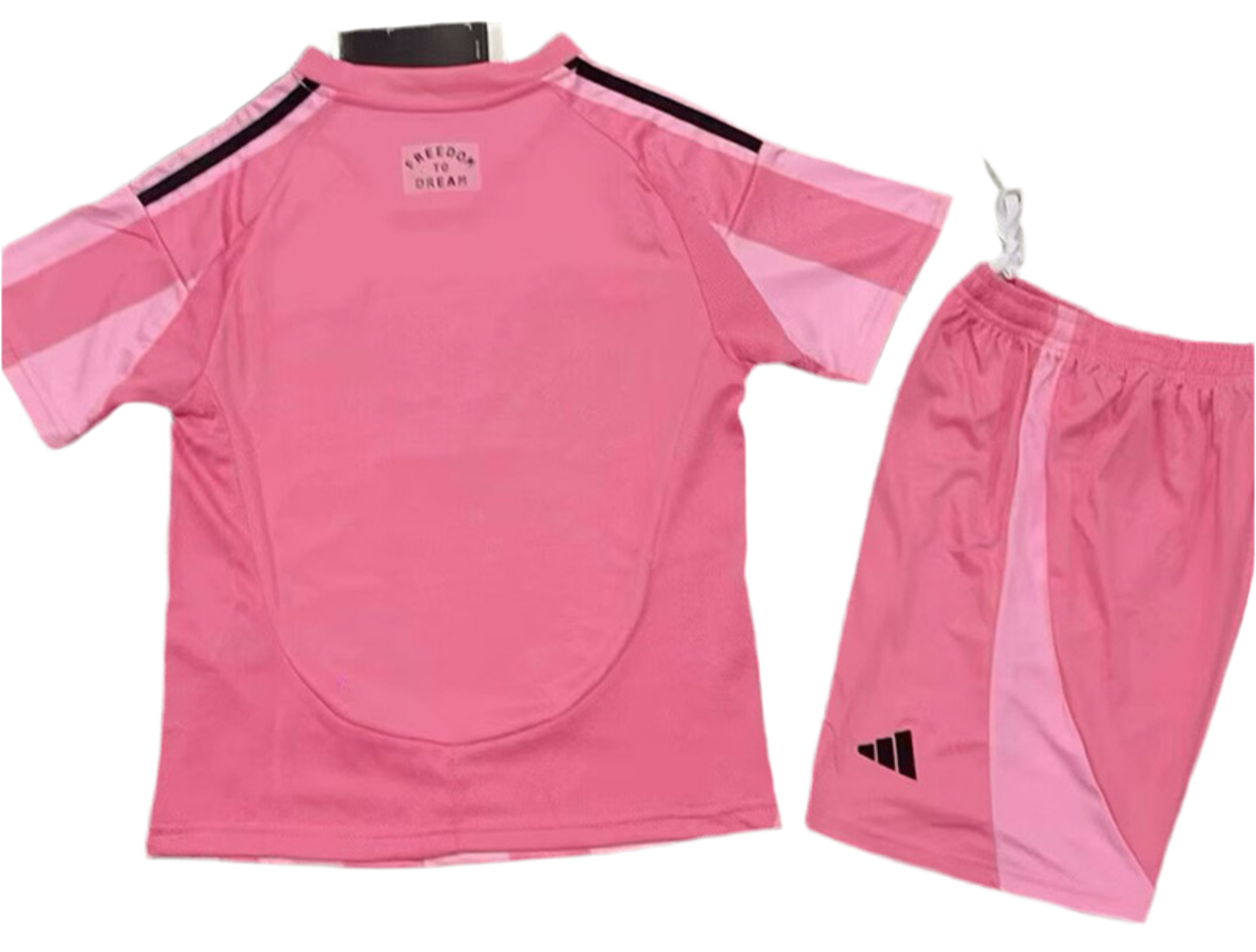 25-26 Uniforme Inter Miami Casa Niños