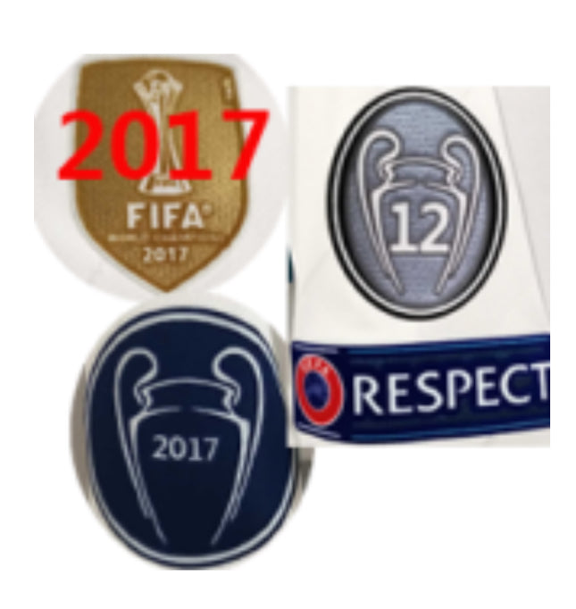 2017-2018 Uniforme Real Madrid Visita Niños