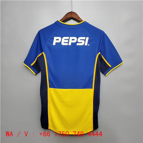 2002 Boca Juniors Casa Camiseta Retro