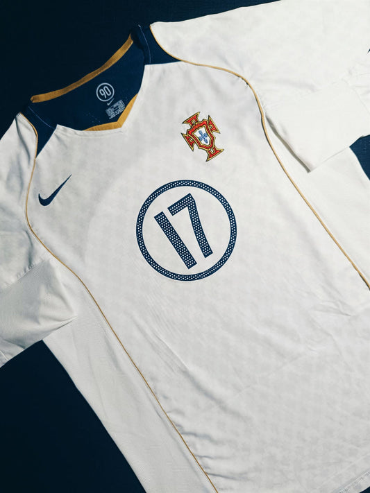 2004 Camiseta Portugal Visita Retro RONALDO #17 Talla M Entrega Inmediata
