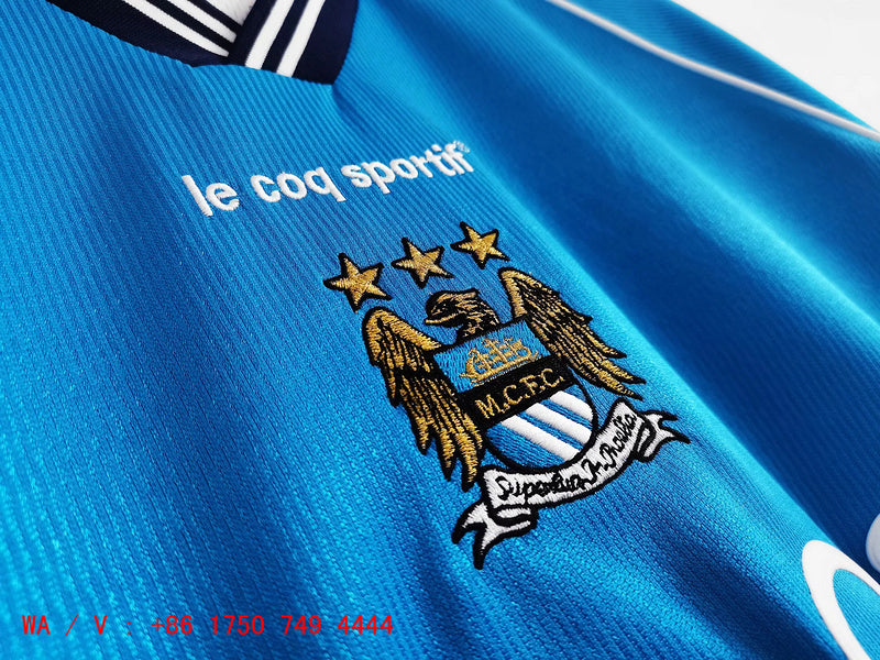 1999-2001 Manchester City Casa Camiseta Retro