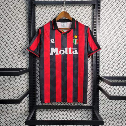 1993-1994 AC Milan Casa Camiseta Retro