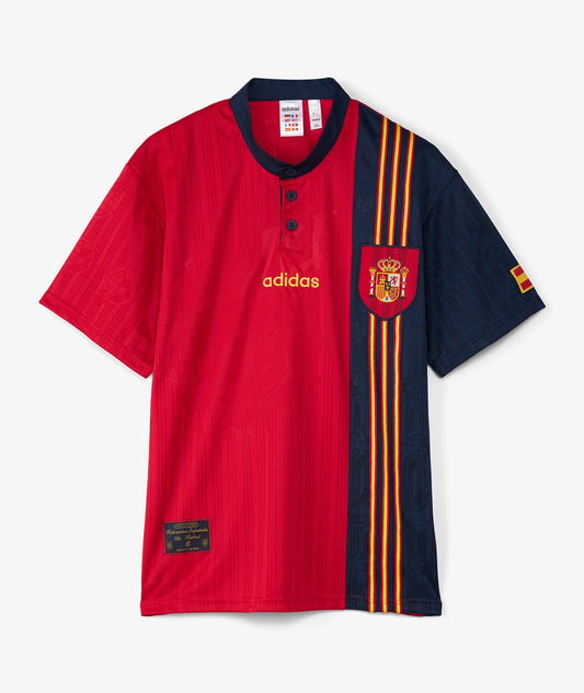 1996 España Casa Camiseta Retro