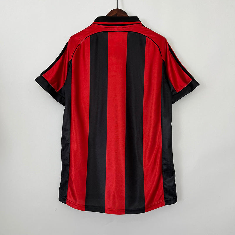 1998-1999 AC Milan Casa Camiseta Retro