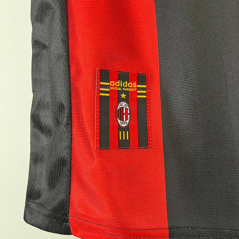 1998-1999 AC Milan Casa Camiseta Retro