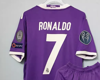 2016-2017 Real Madrid Visita Camiseta Retro