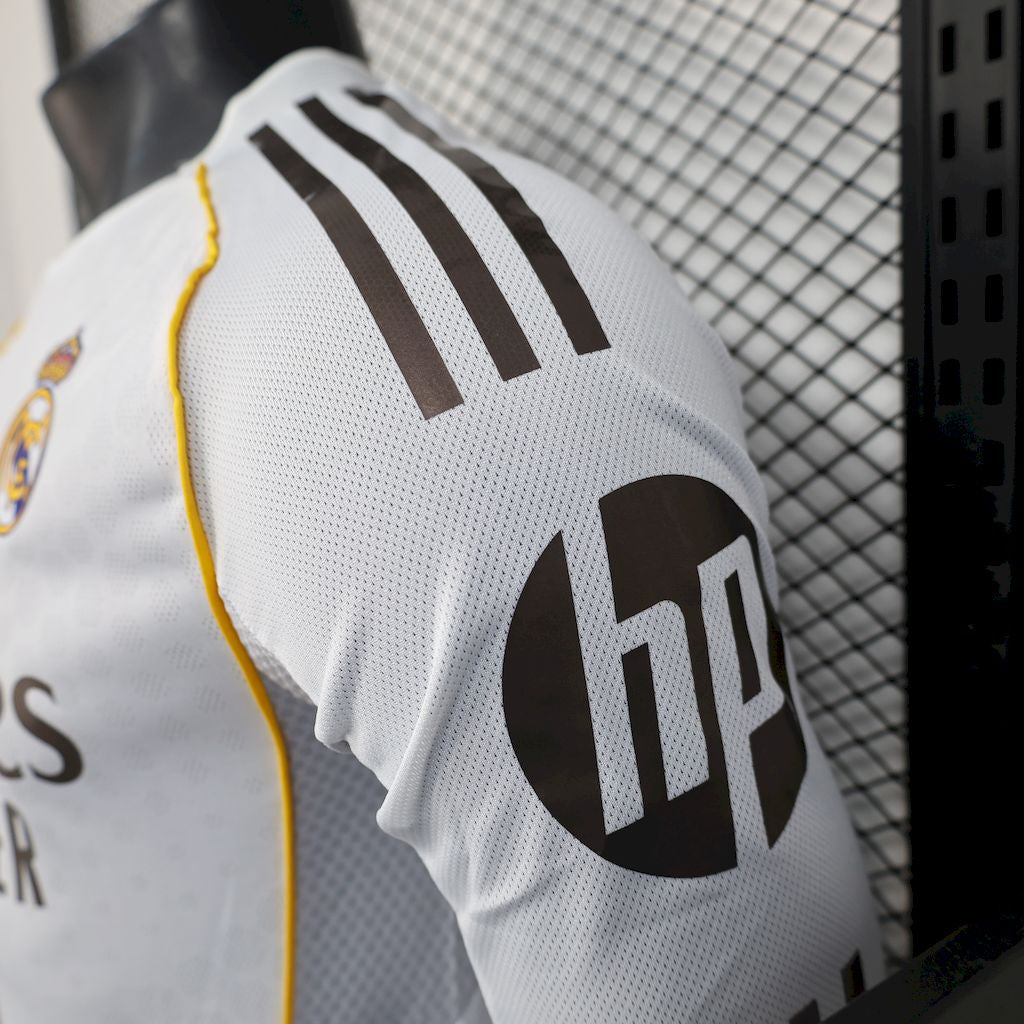 25-26 Camiseta Real Madrid Casa Player Version Manga Larga