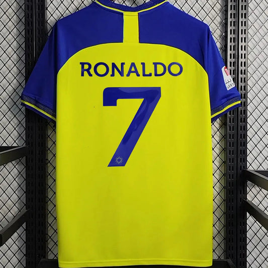 23-24 Camiseta Al Nassr Casa Fan Version Ronaldo