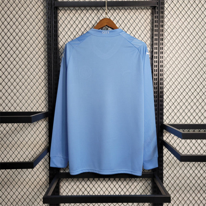 23-24 Camiseta Manchester City Casa Manga Larga