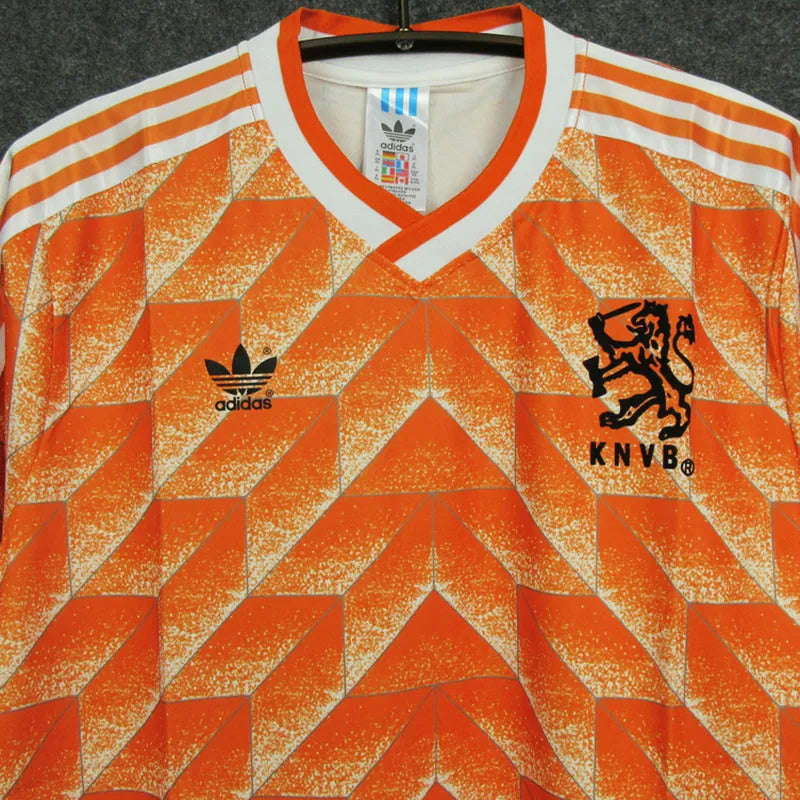 1988 Países Bajos Casa Camiseta Retro