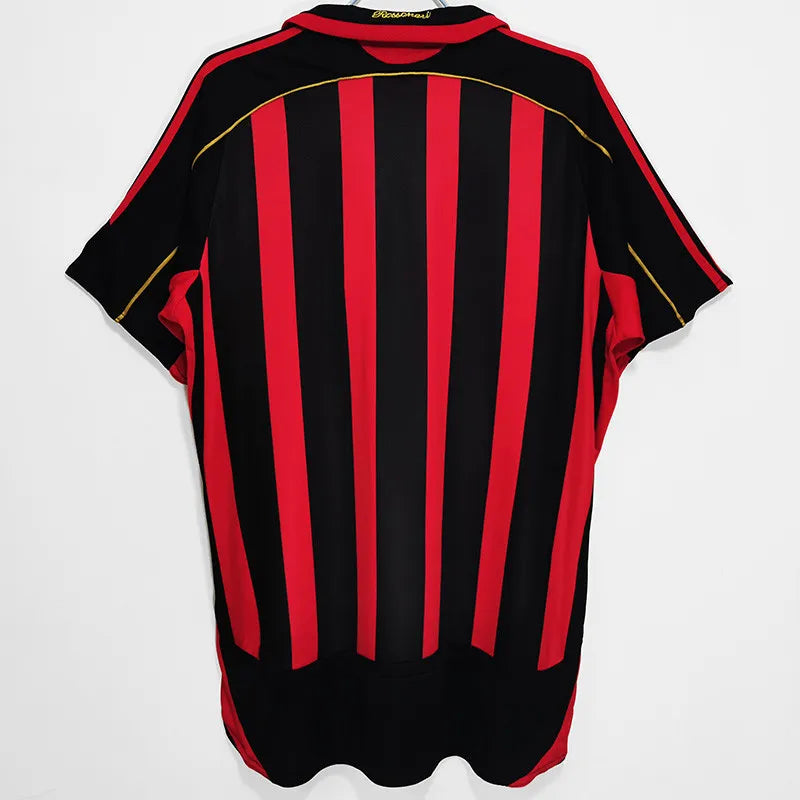2006-2007 AC Milan Casa Camiseta Retro