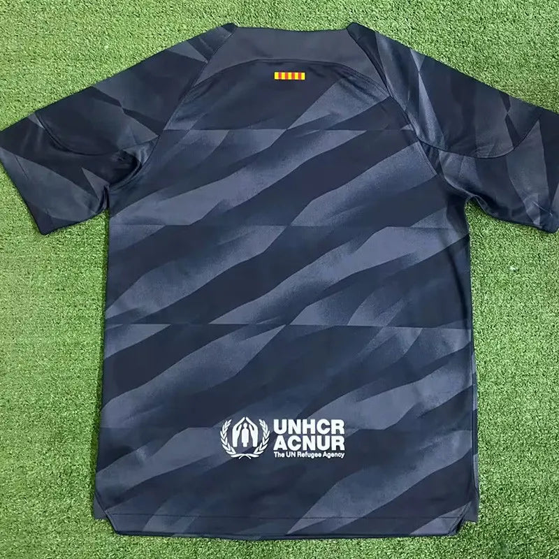 23-24 Camiseta Barcelona Black Grey Portero