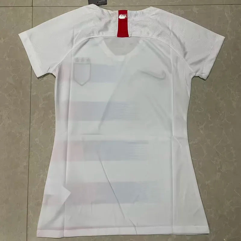 2018-2019 Camiseta USA Casa Retro Mujer
