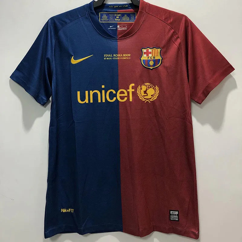 2008 2009 Barcelona UCL Version Casa Camiseta Retro Matchday Store Costa Rica