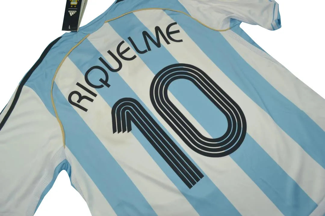 2006 Argentina Casa Camiseta Retro Camiseta Retro