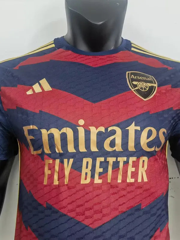 23-24 Camiseta Arsenal Special Edition Royal Blue Red Player Version