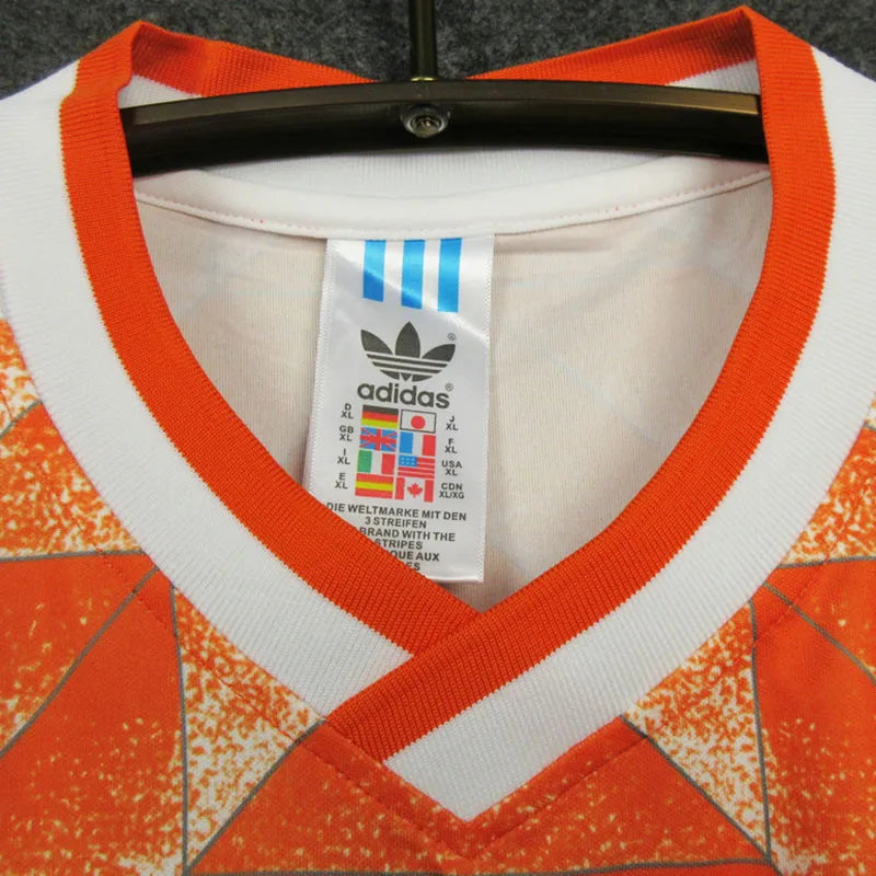 1988 Países Bajos Casa Camiseta Retro
