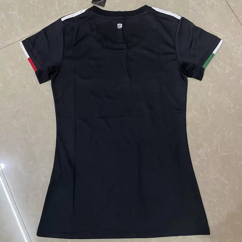 2018-2019 Camiseta Mexico Black Retro Mujer
