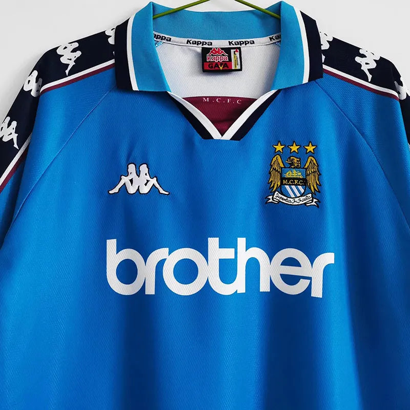 1997-1999 Manchester City Casa Camiseta Retro