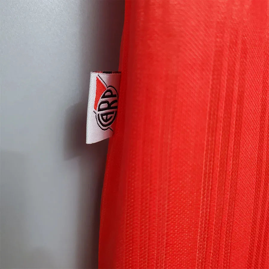 1995-1996 River Plate Visita Red Camiseta Retro