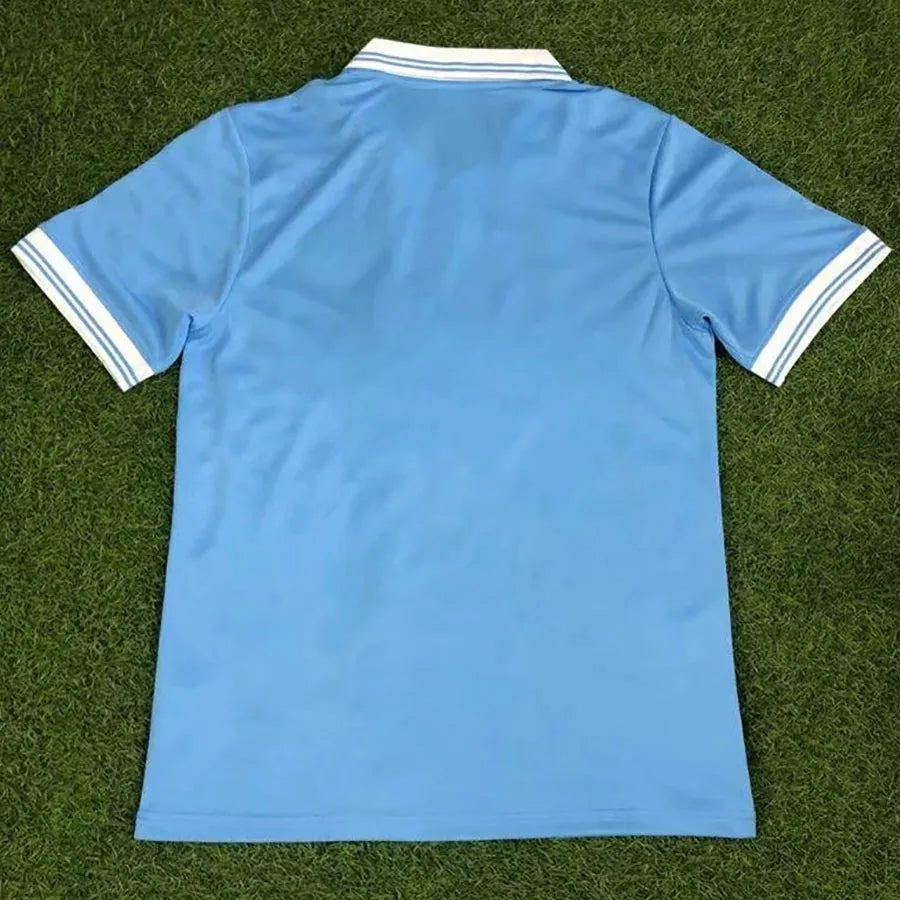 1986-1987 Napoli Casa Blue Camiseta Retro