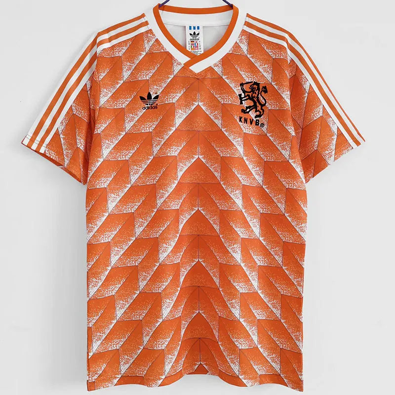 1988 Países Bajos Casa Camiseta Retro