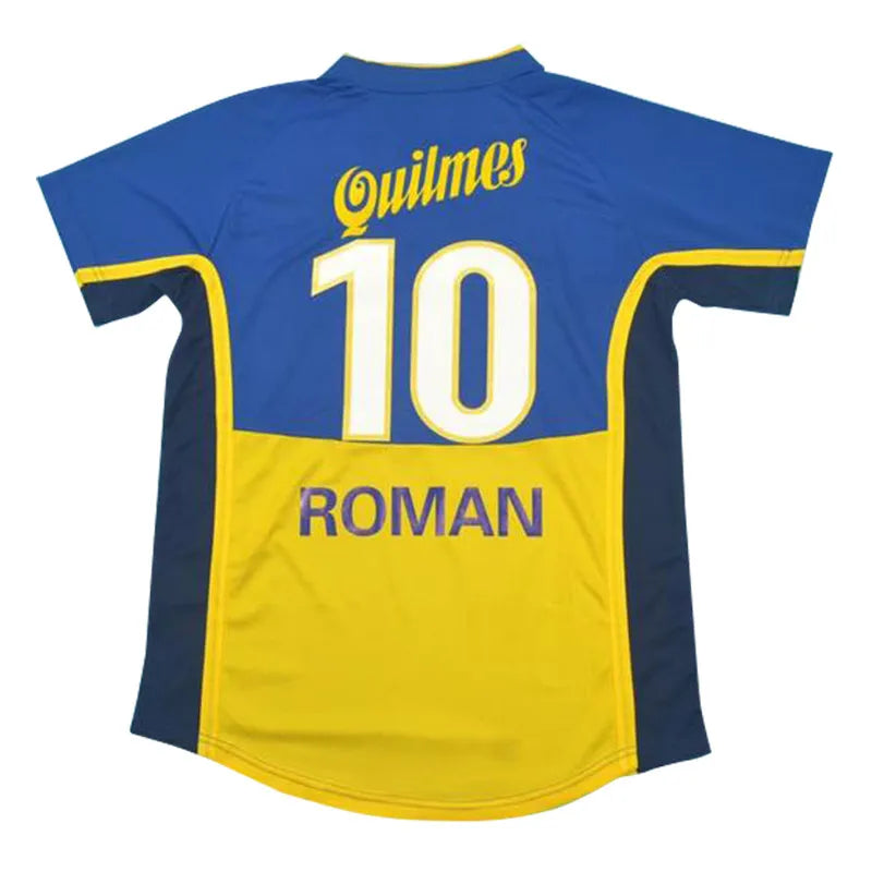 2001 Boca Juniors Casa Camiseta Retro