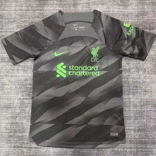 23-24 Camiseta Liverpool Black Grey Portero