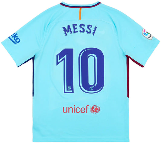 2017-2018 Barcelona Visita Camiseta Retro