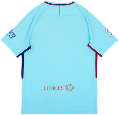 2017-2018 Barcelona Visita Camiseta Retro