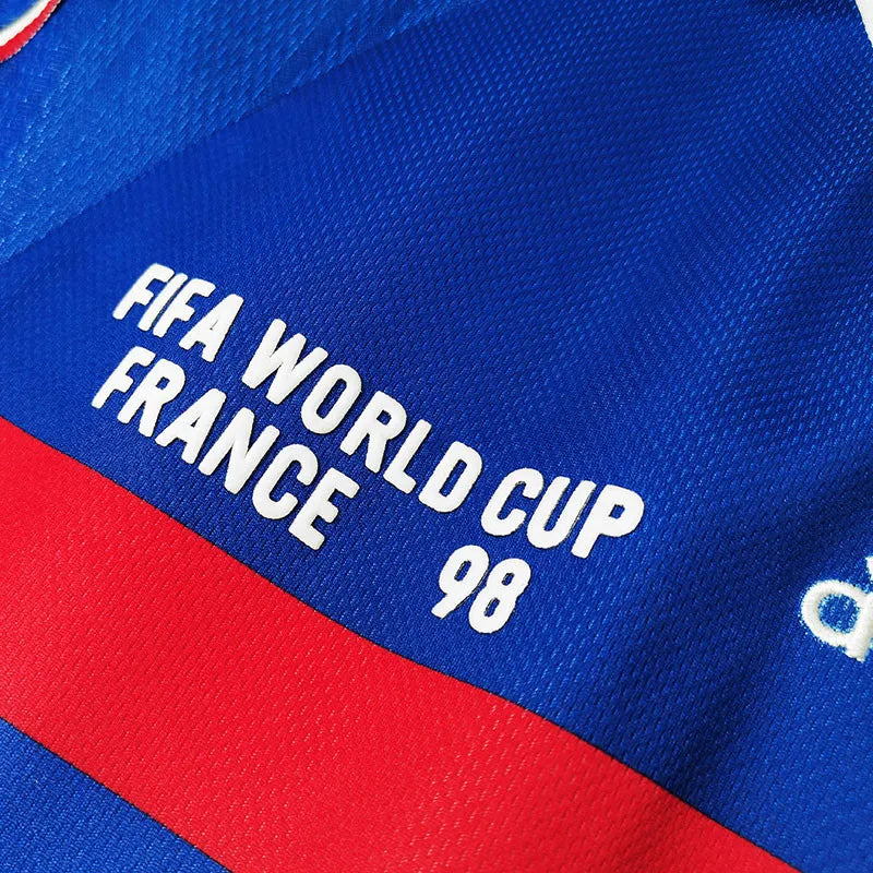 1998 Camiseta Francia Casa Talla M ZIDANE #10 Entrega Inmediata