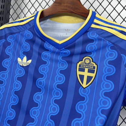 2026 Camiseta Suecia Visita Fan Version