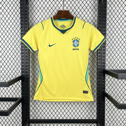 2026 Camiseta Brasil Casa Mujer