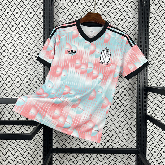 2026 Camiseta Bélgica Visita Fan Version
