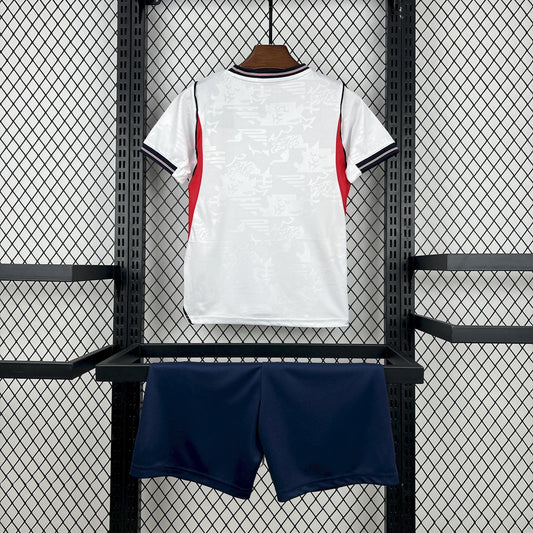 2026 Uniforme Inglaterra Casa Niños