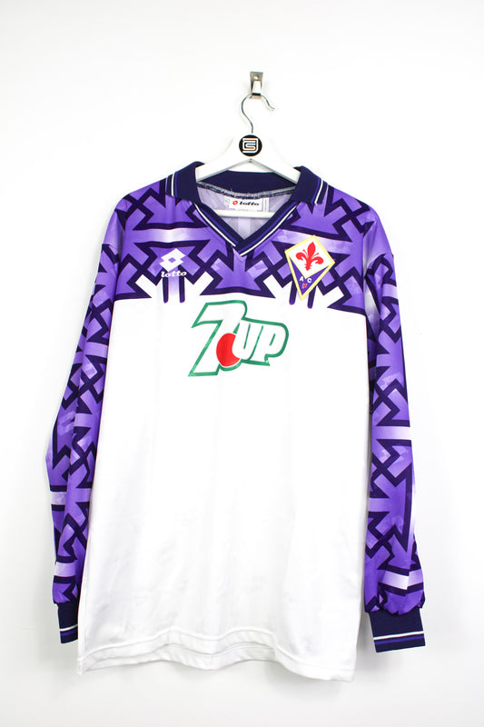 1992-1993 Fiorentina Casa Camiseta Retro Manga Larga