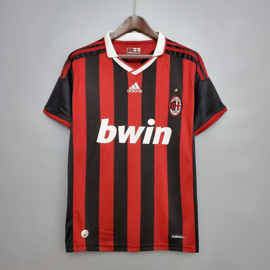 2009-2010 AC Milan Casa Camiseta Retro