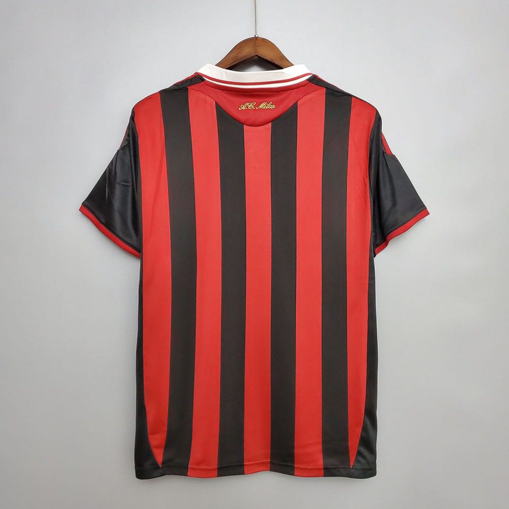 2009-2010 AC Milan Casa Camiseta Retro