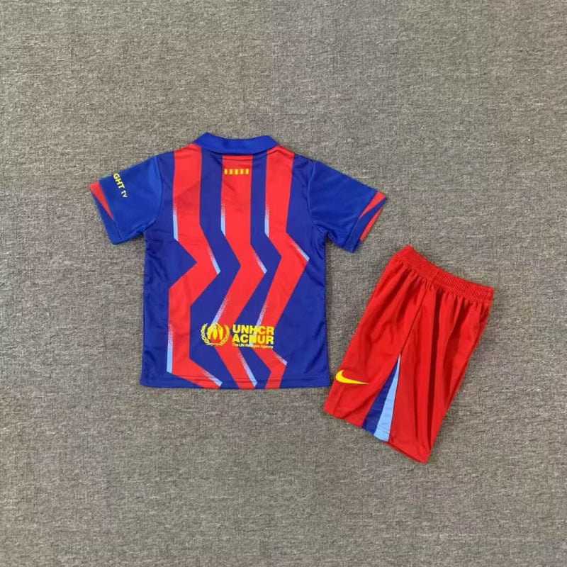 25-26 Uniforme Barcelona Cuarto Kit Niños