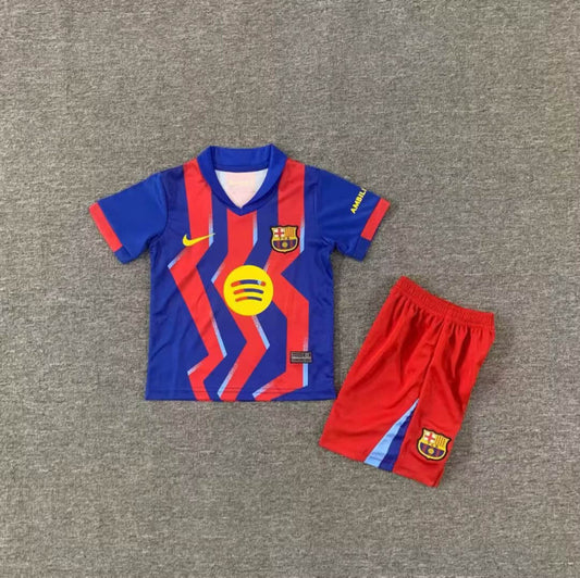 25-26 Uniforme Barcelona Cuarto Kit Niños
