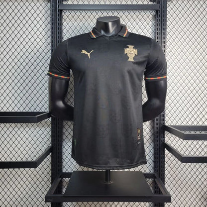 2026 Camiseta Portugal Black Player Version Talla S RONALDO #7 Entrega Inmediata