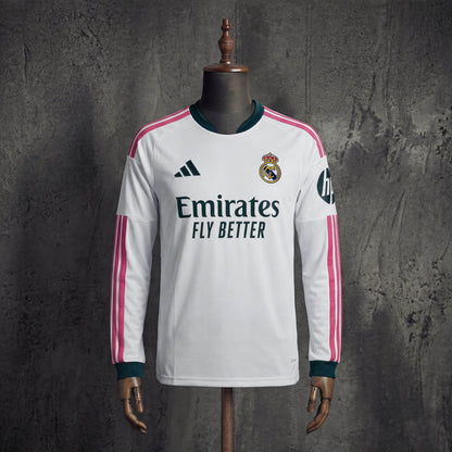 26-27 Camiseta Real Madrid Casa Fan Version Manga Larga