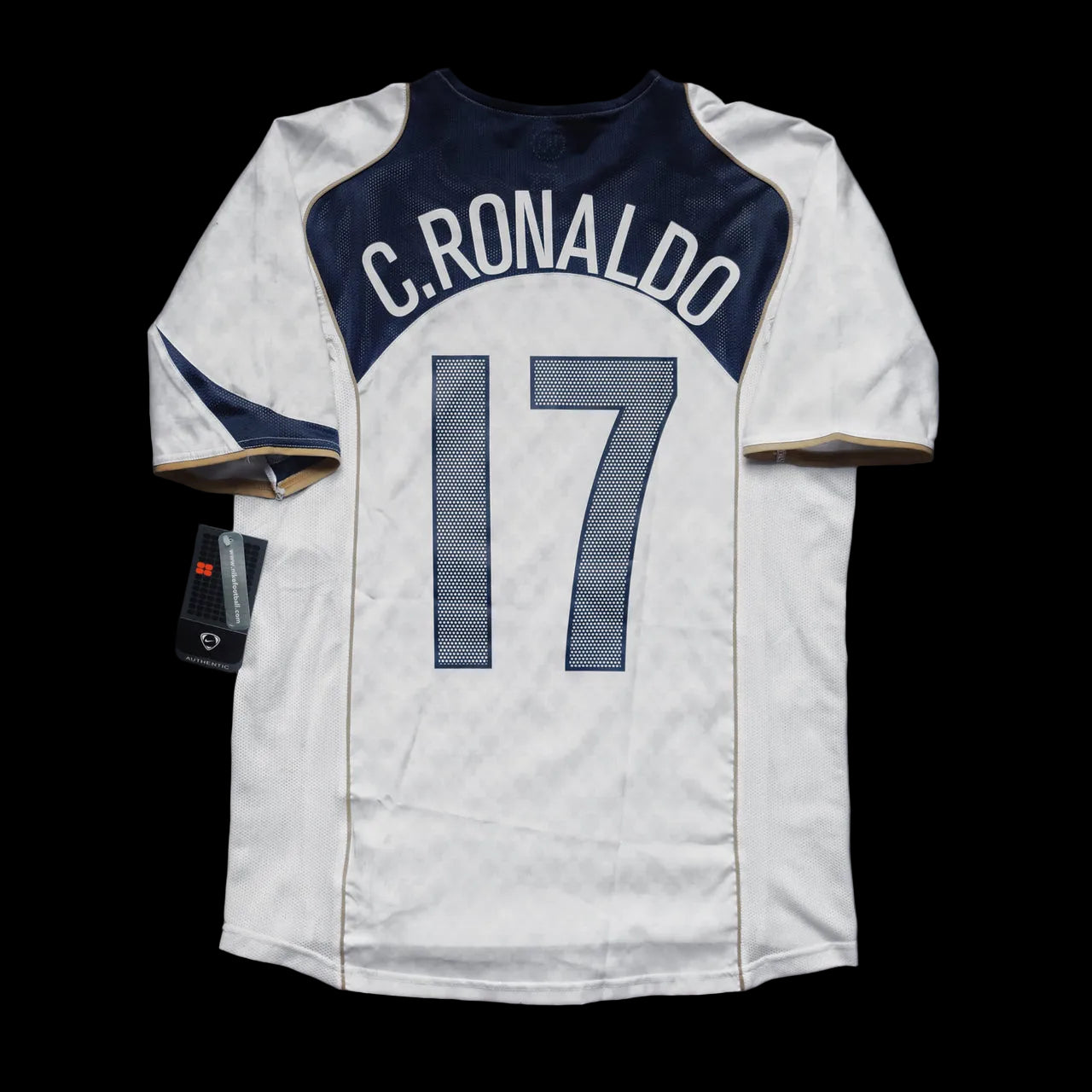 2004 Camiseta Portugal Visita Retro RONALDO #17 Talla M Entrega Inmediata