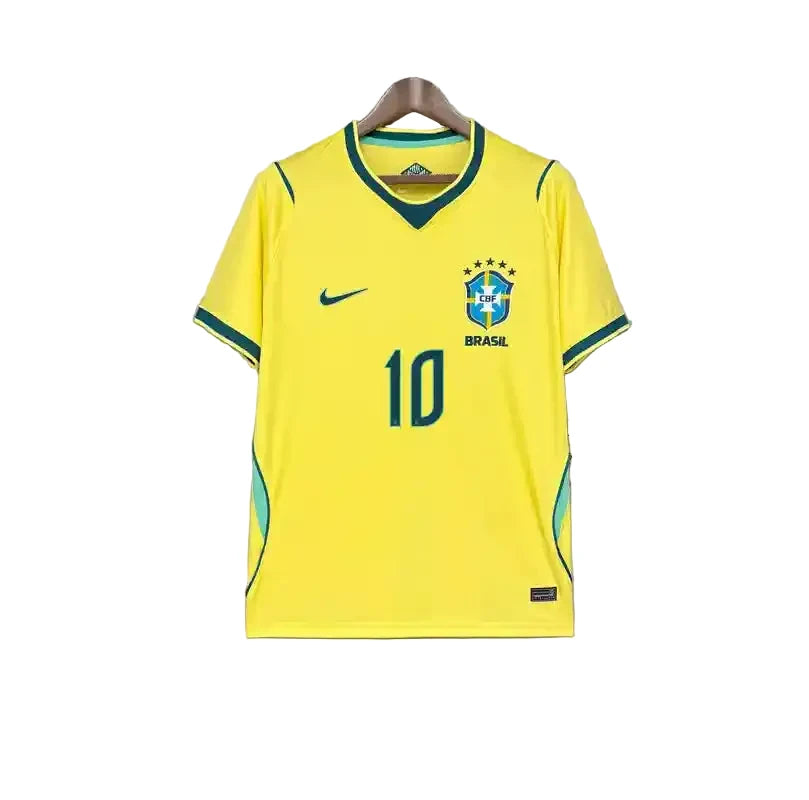2026 Camiseta Brasil Casa Fan Version Talla XL NEYMAR #10 Entrega Inmediata