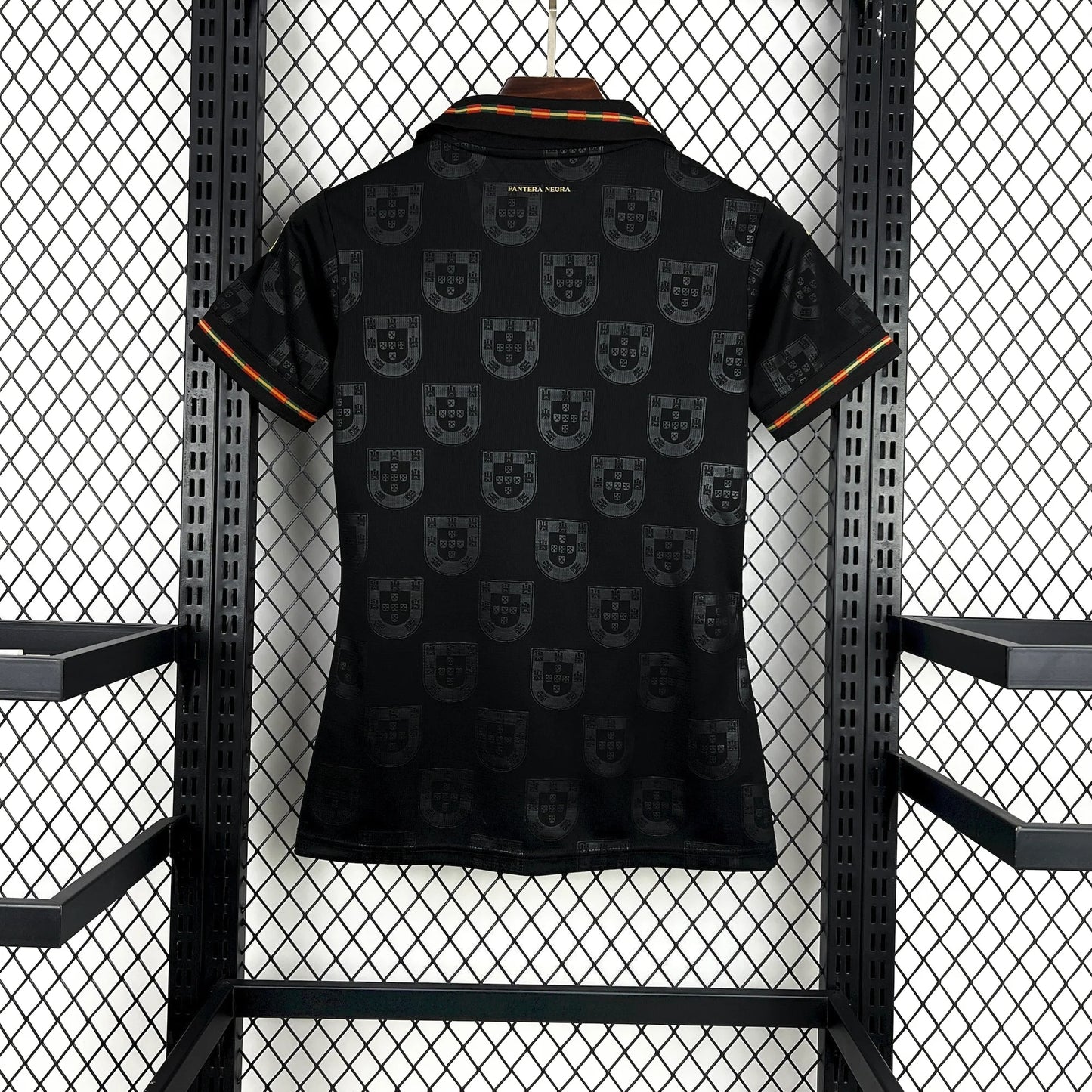 2026 Mujer Camiseta Portugal Black Panther Talla L RONALDO #7 Entrega Inmediata