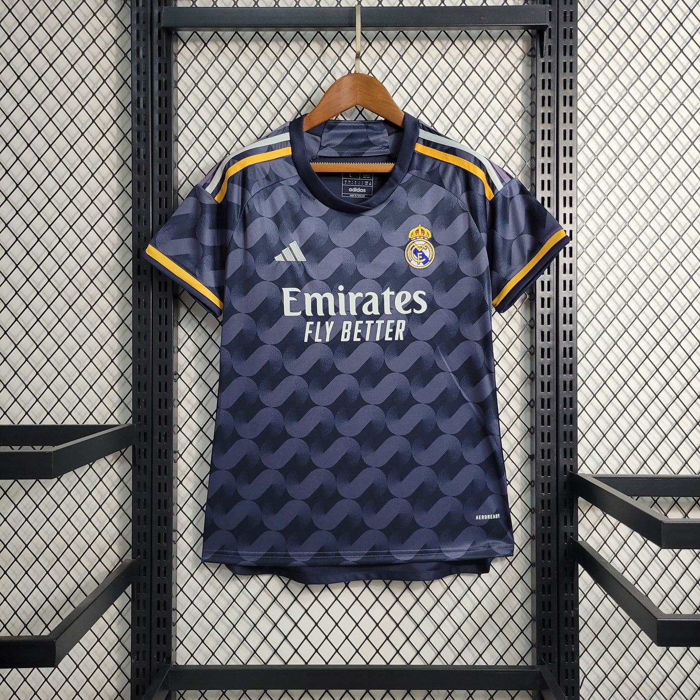 23-24 Camiseta Real Madrid Visita Mujer