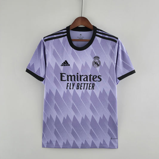 22-23 Camiseta Real Madrid Visita Fan Version