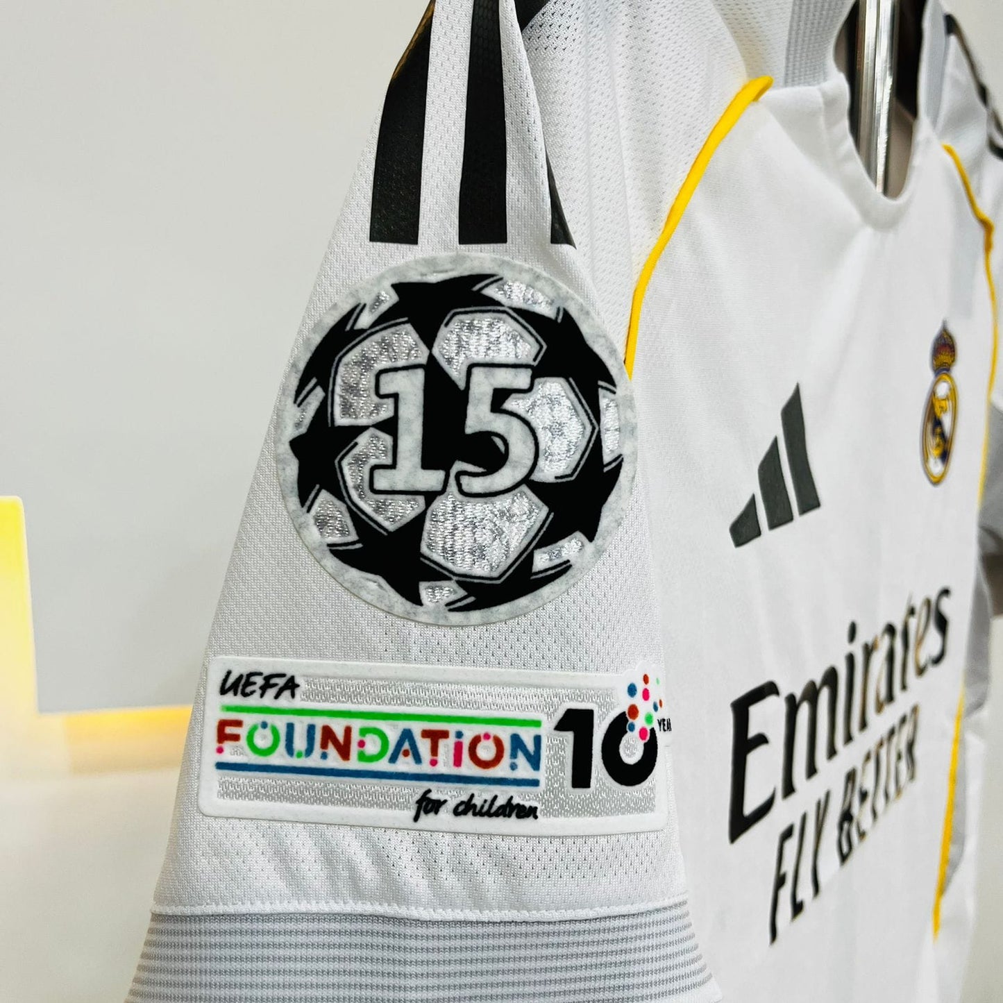 25-26 Uniforme Real Madrid Casa Niños MBAPPÉ #10 Entrega Inmediata