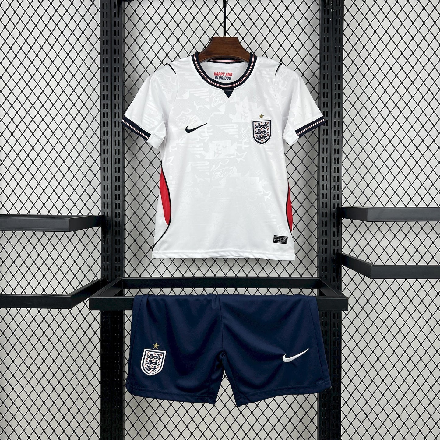 2026 Uniforme Inglaterra Casa Niños